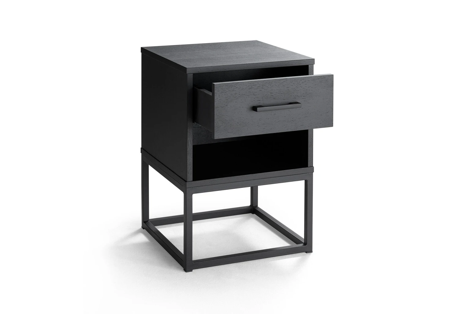 Nachttisch Cubic Schwarz – Bild 2